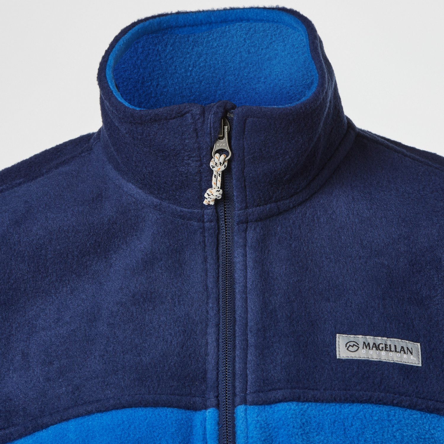 Magellan Outdoors Men’s Arctic Fleece Colorblock Jacket Academy