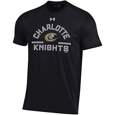 Under Armour Men's Charlotte Knights Mascot Over Team Short Sleeve T-shirt                                                      