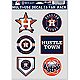 WinCraft Houston Astros 5.5 in x 7.75 in Fan Decals 3-Pack                                                                       - view number 1 selected