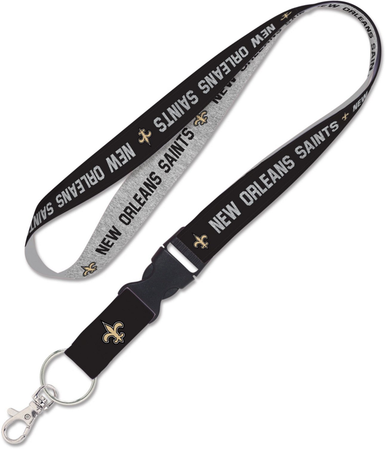 WinCraft New Orleans Saints 1 in Tie Heathered Lanyard