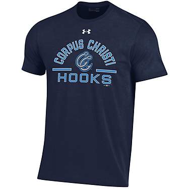 Under Armour Men's Corpus Christi Hooks Mascot Over Team Short Sleeve T-shirt                                                   