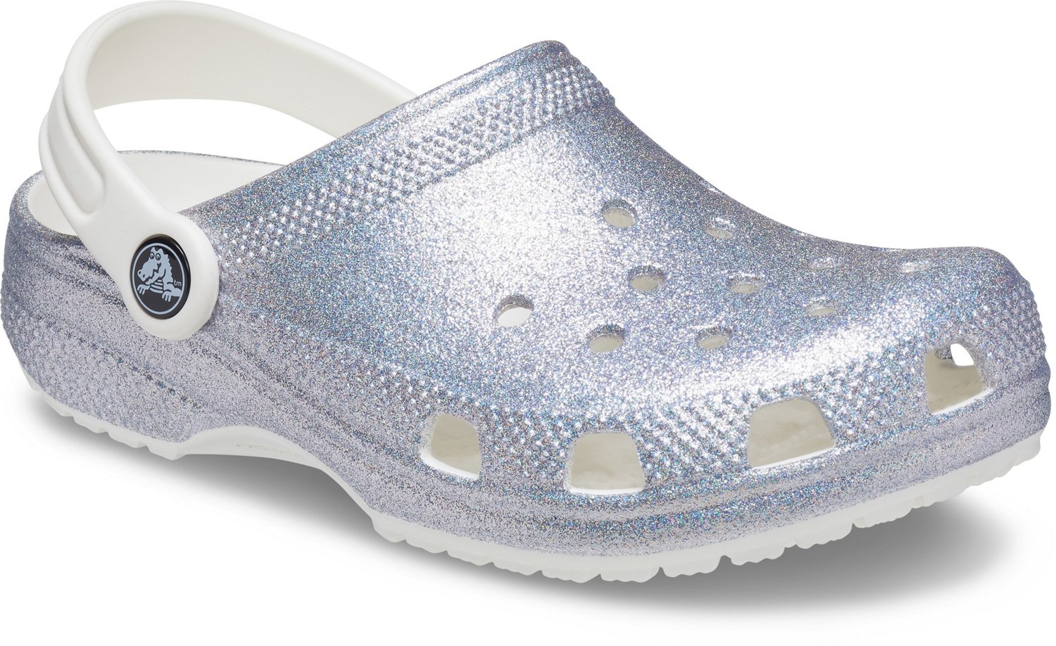 Crocs Kids' Classic Glitter II PSGS Clogs - view number 3