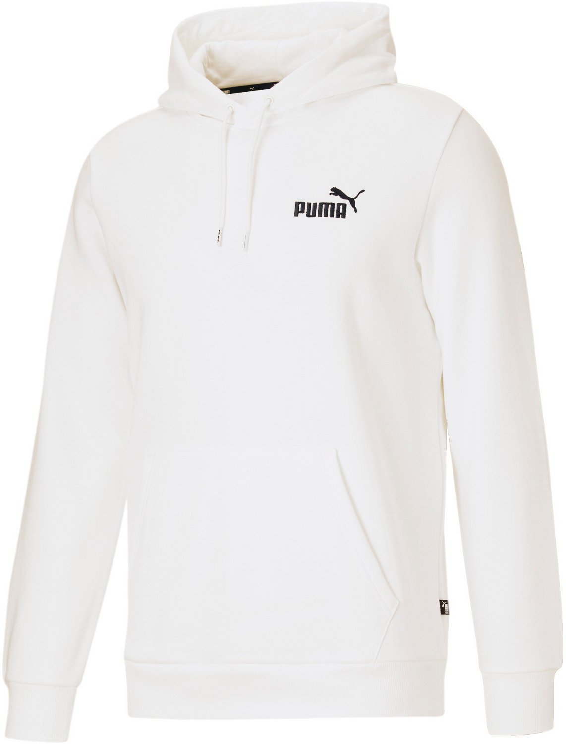 PUMA Men's Essential+ Embroidery Logo Fleece Hoodie | Academy
