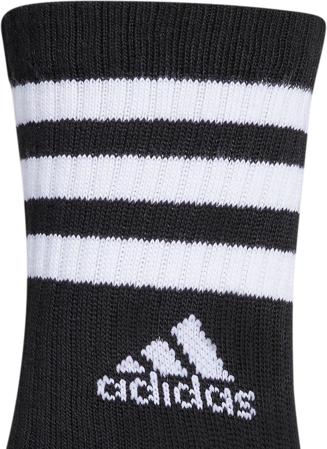 adidas Youth Cushion Mixed Crew Socks 6 Pack                                                                                     - view number 4