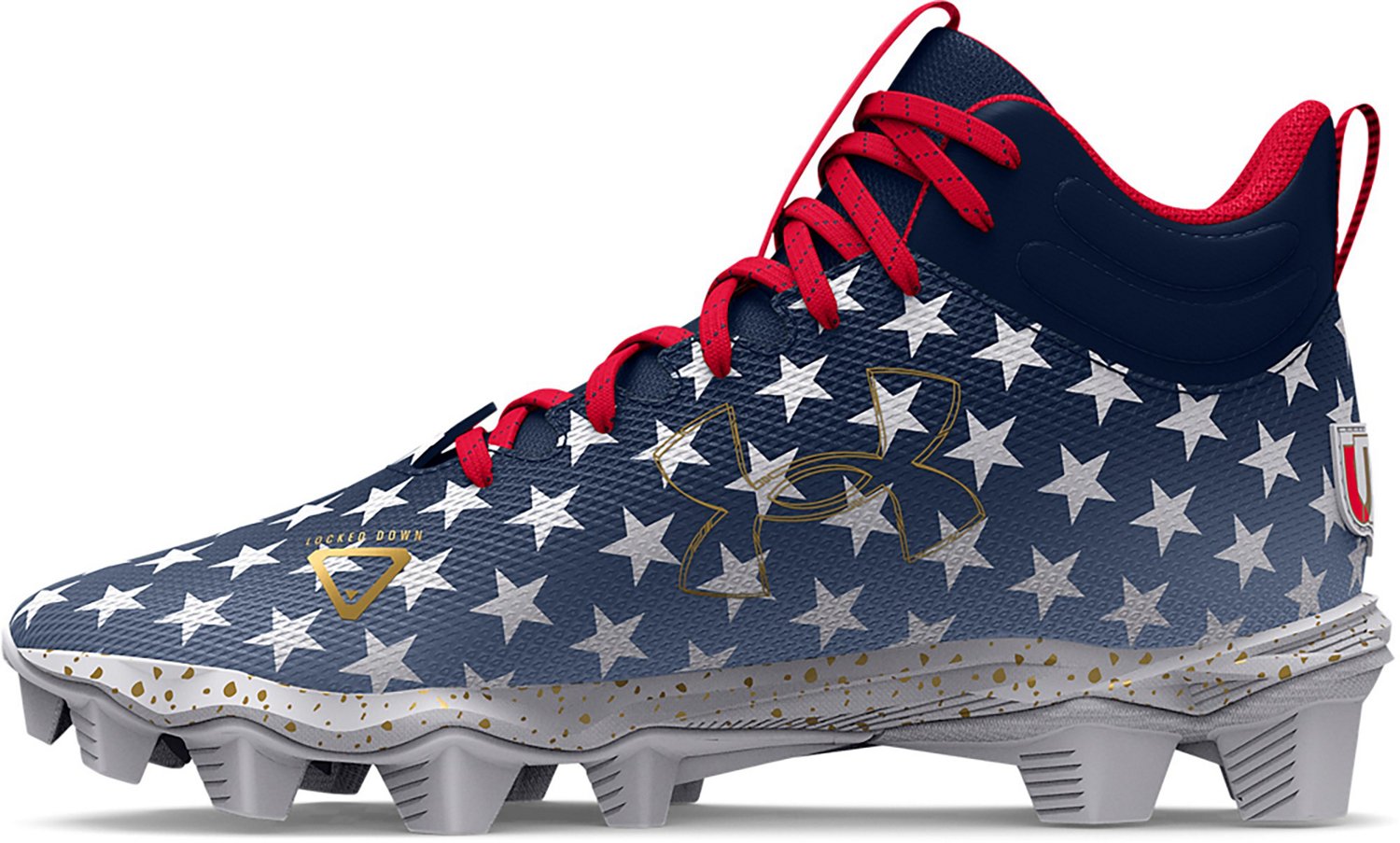 American flag football hot sale cleats youth