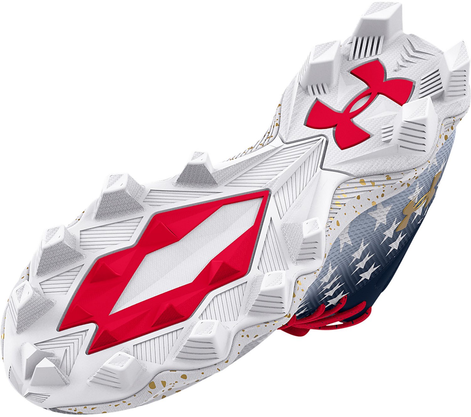 Under Armour Boys' Spotlight Franchise USA Jr. Football Cleats Academy