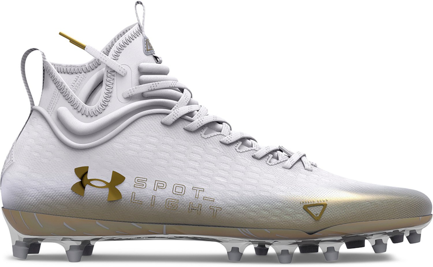 Under armour outlet mid football cleats