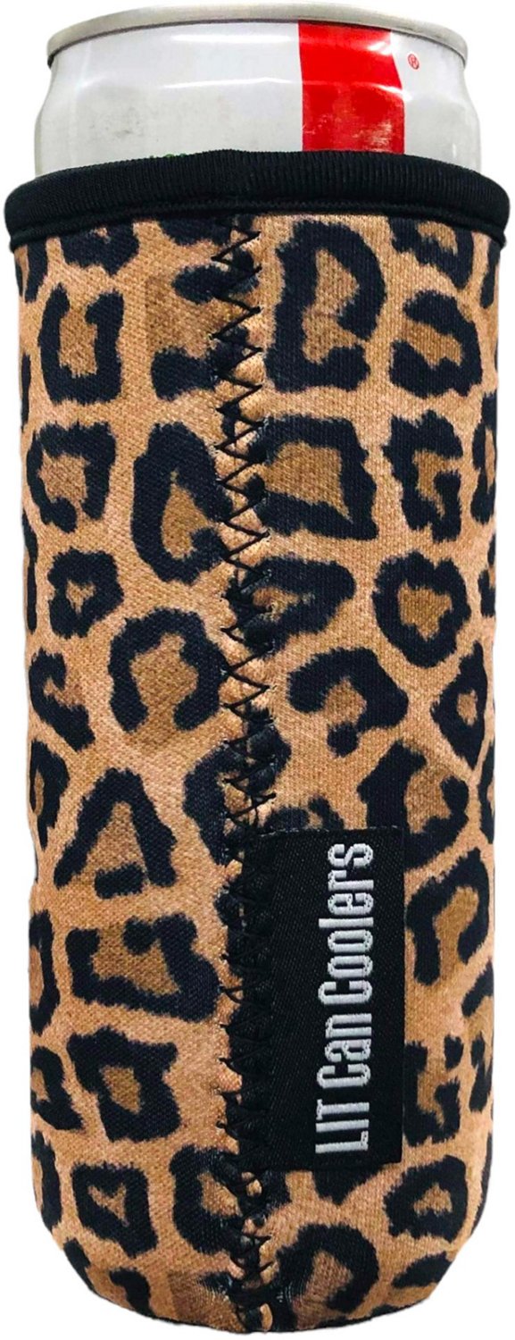 12 oz. Can Cooler Polka Dot Leopard ( 12 pack ) – SIC Lifestyle