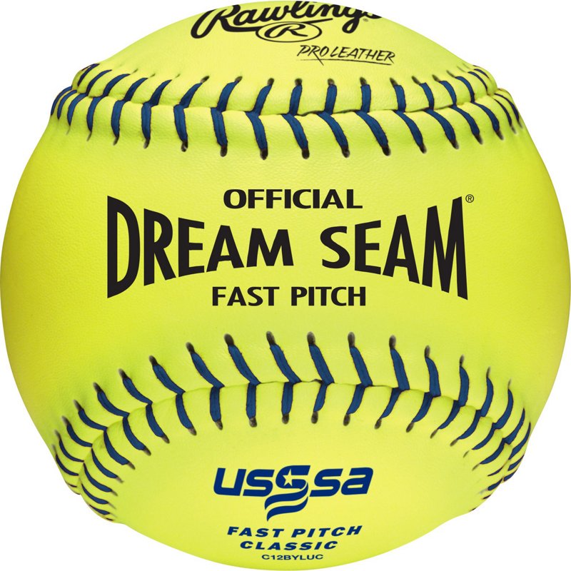 Rawlings Dream Seam 12 in Fast-Pitch Softball - Baseballs And Softballs at Academy Sports