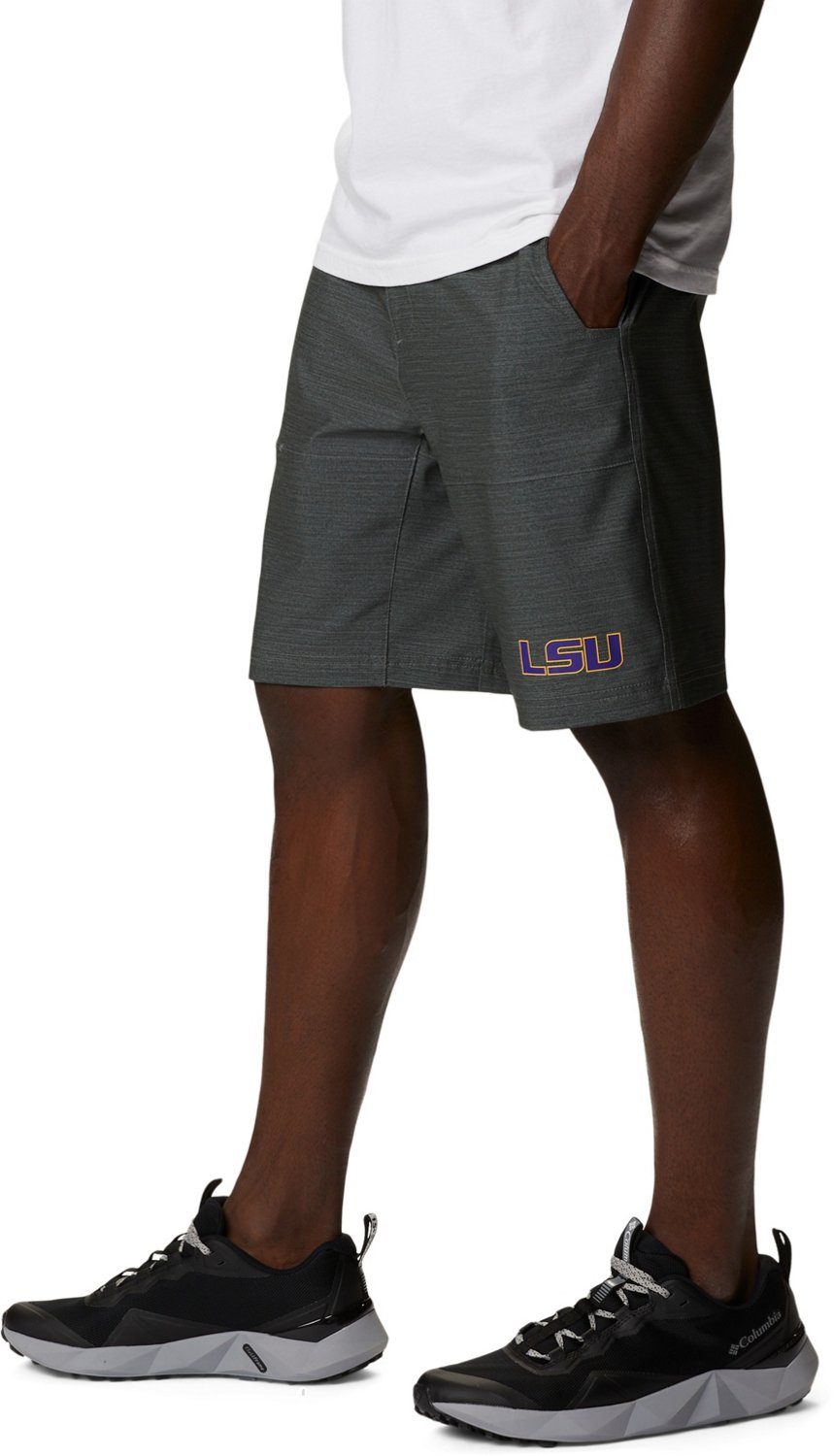 Columbia Sportswear Men's Louisiana State University Twisted Creek Shorts                                                        - view number 4