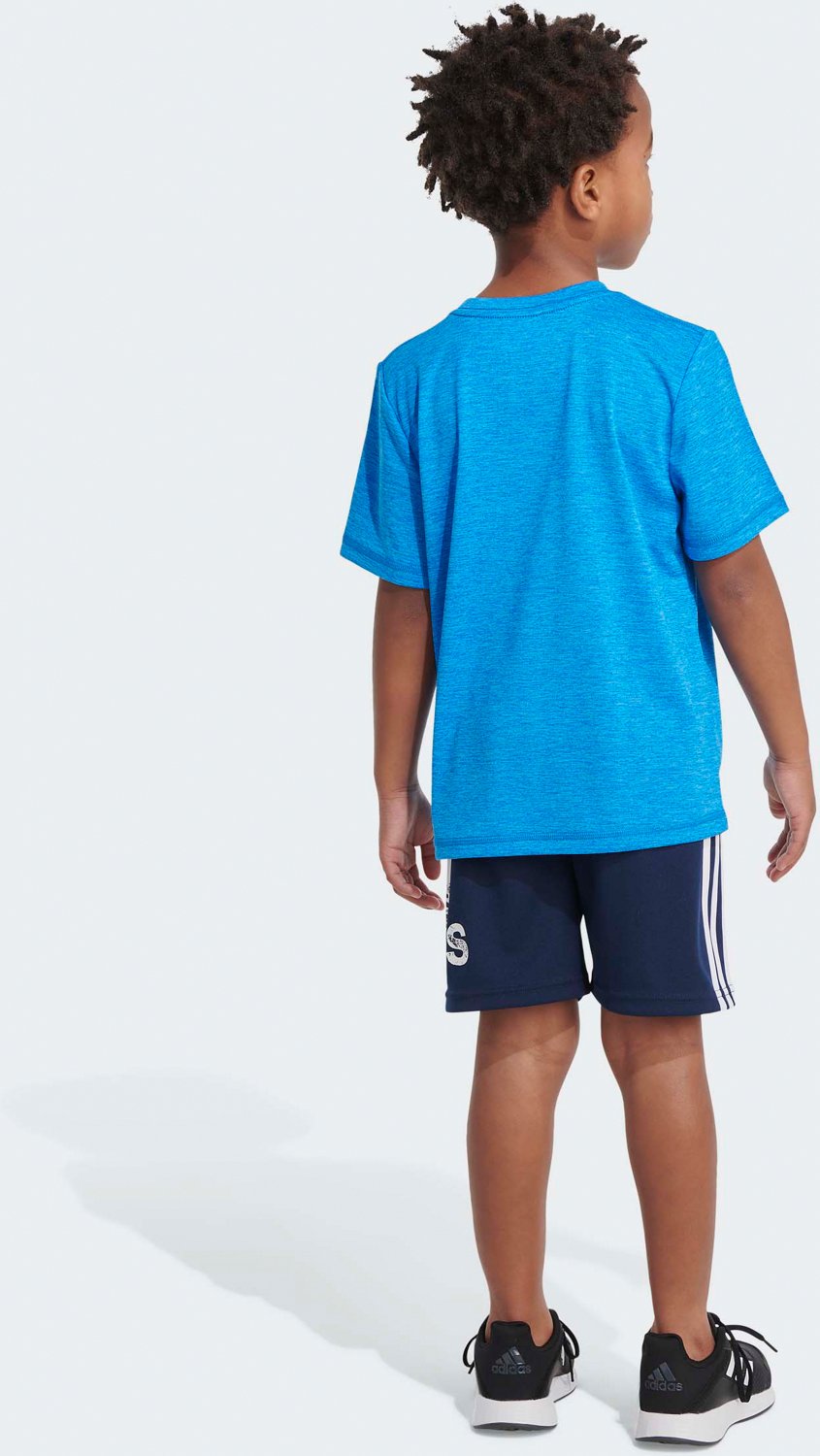 adidas Boys' Graphic T-shirt and Shorts Set - view number 2