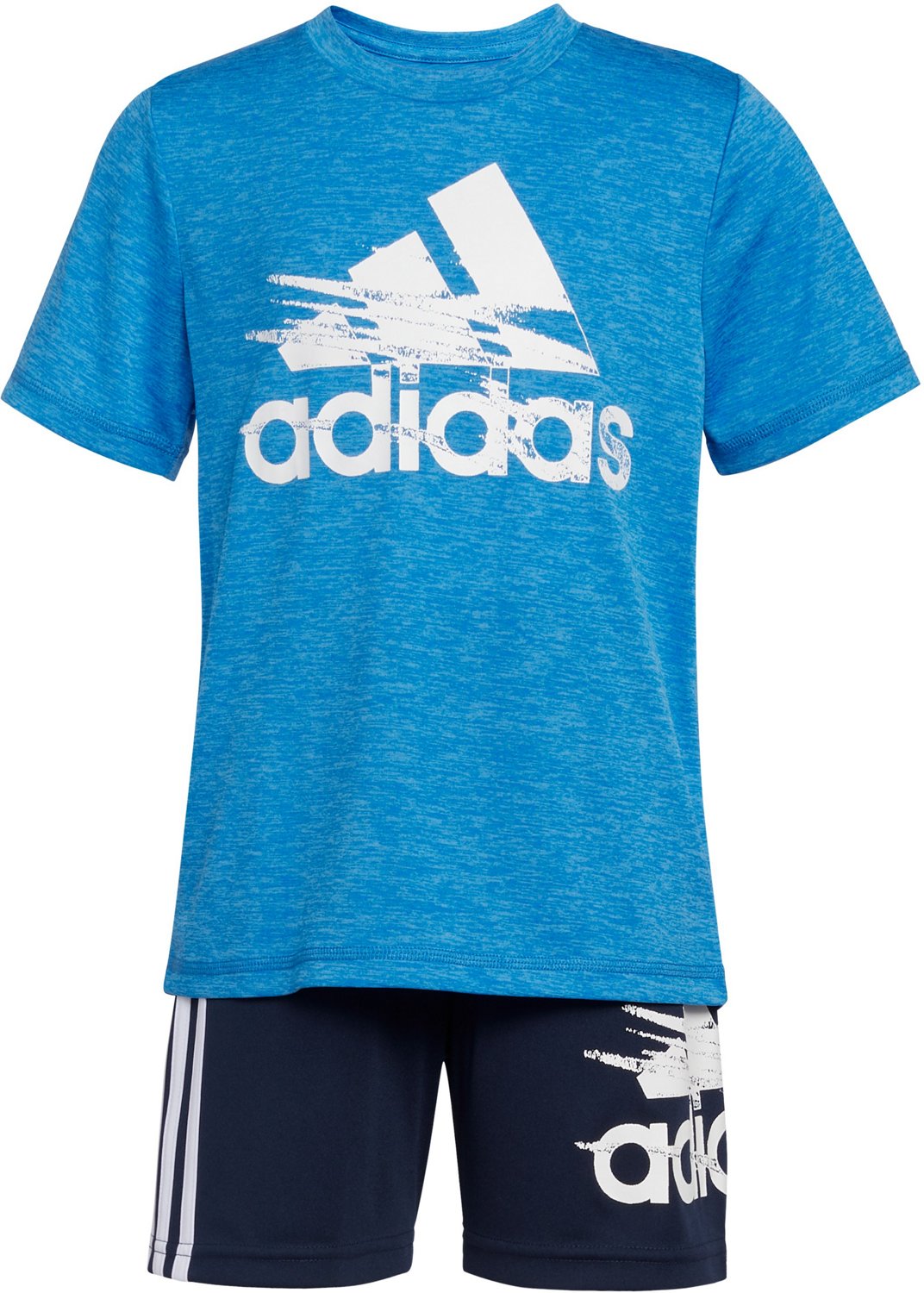 adidas Boys' Graphic T-shirt and Shorts Set - view number 5