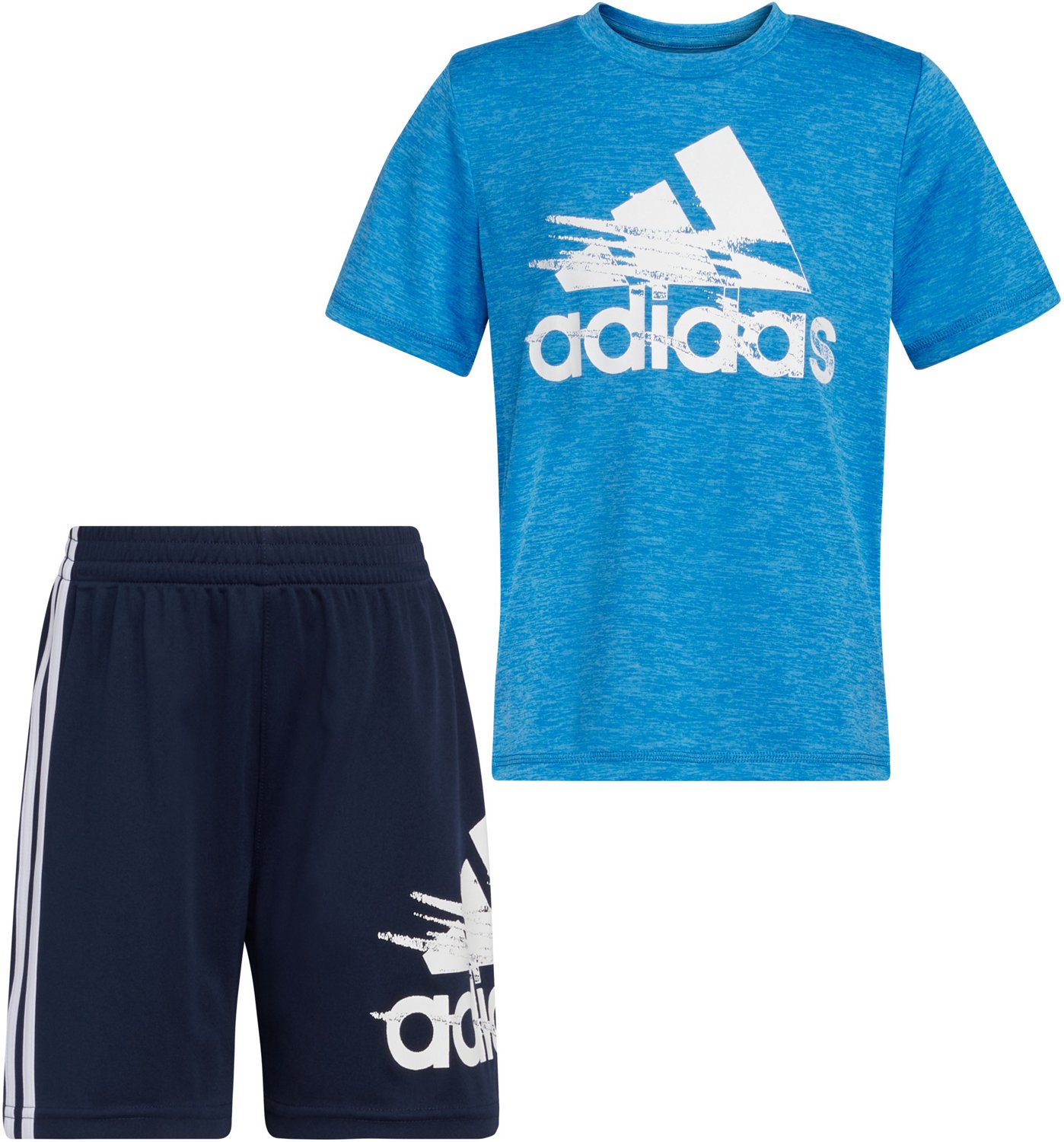 adidas Boys' Graphic T-shirt and Shorts Set - view number 6