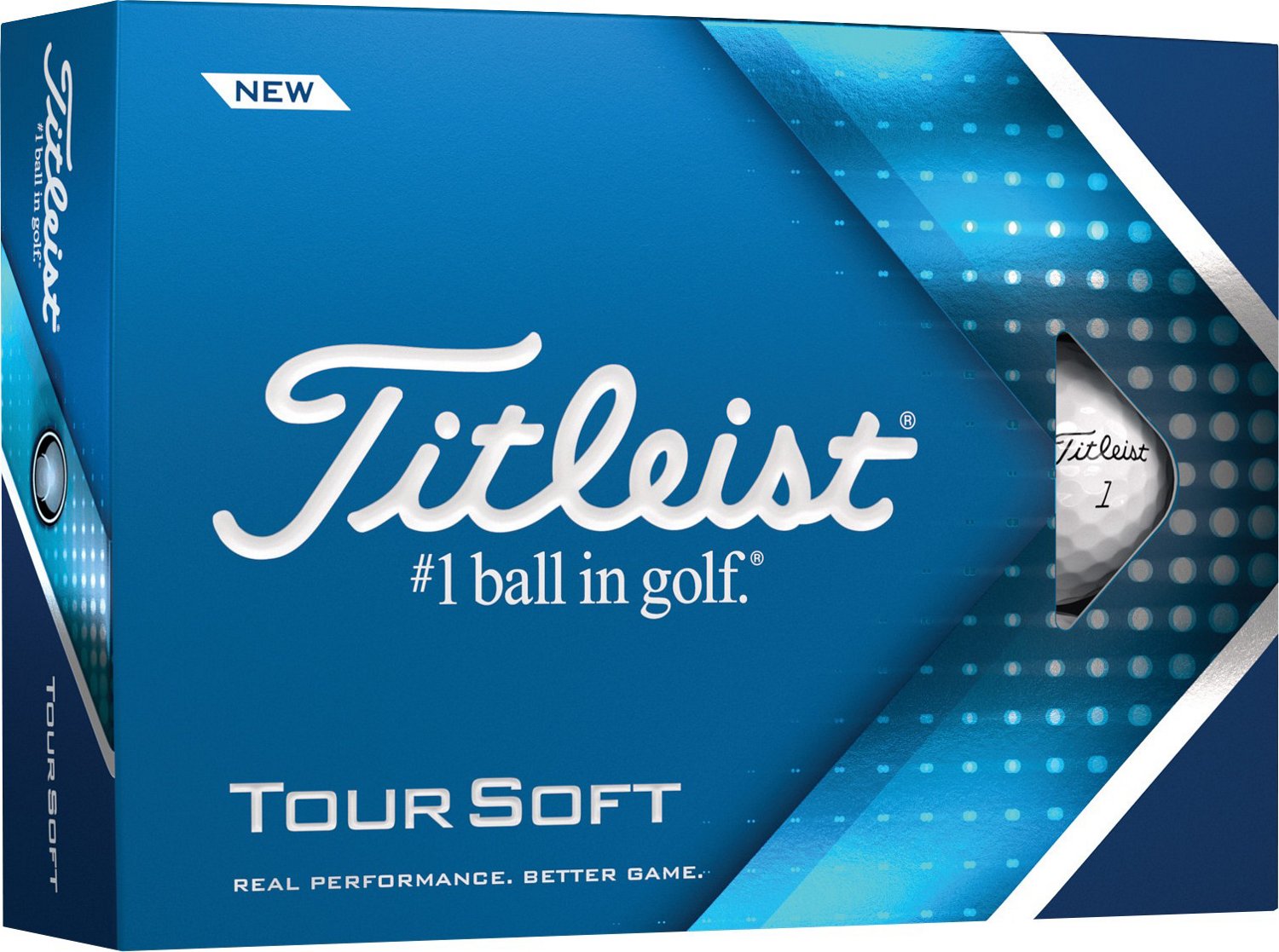 Titleist Tour Soft Golf Balls 12Pack Free Shipping at Academy