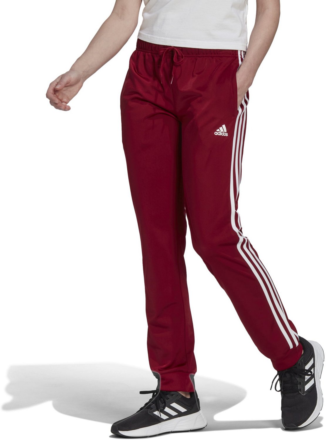 adidas Women's Warm-Up 3-Stripes Tricot Joggers