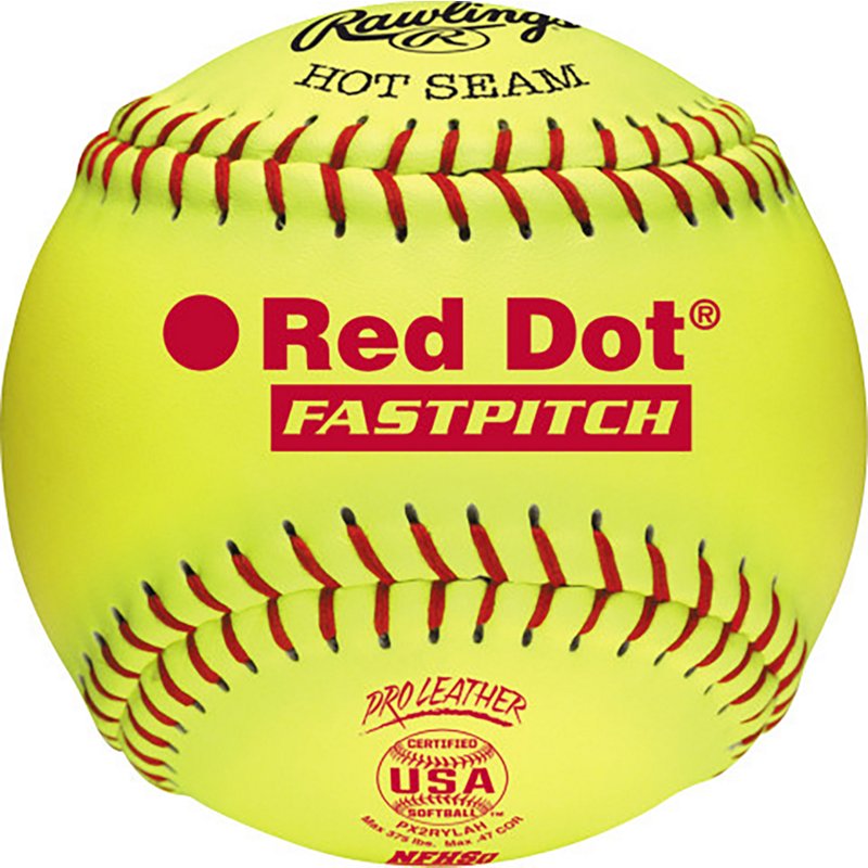 Rawlings COR .47 12 in NFHS Game Softball - Baseballs And Softballs at Academy Sports