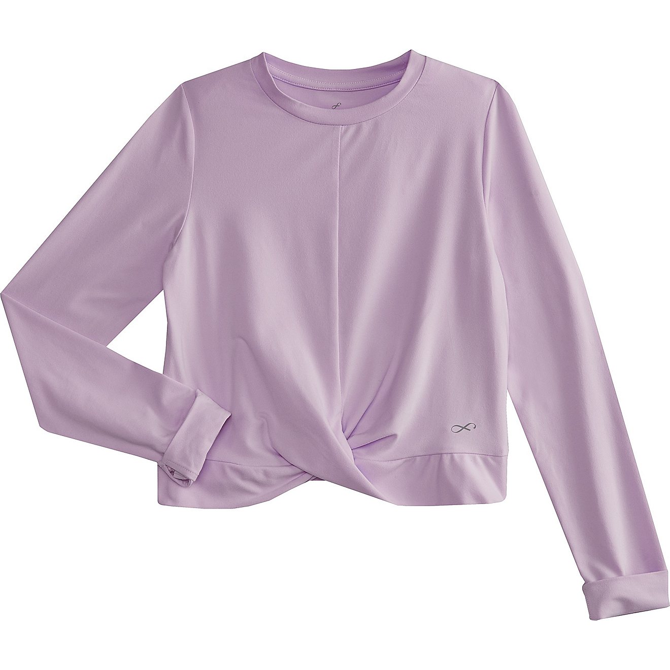Freely Girls’ Maddy Front Twist Long Sleeve T-shirt                                                                            - view number 5
