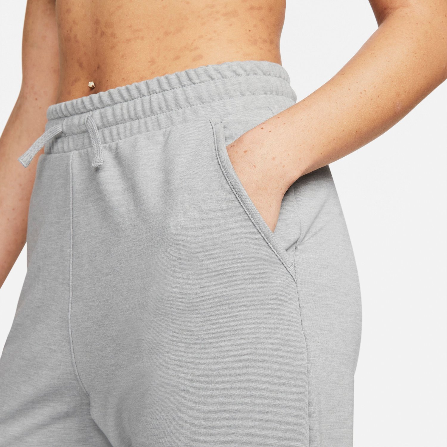Nike Women's Yoga DriFIT Fleece 7/8 Joggers Academy