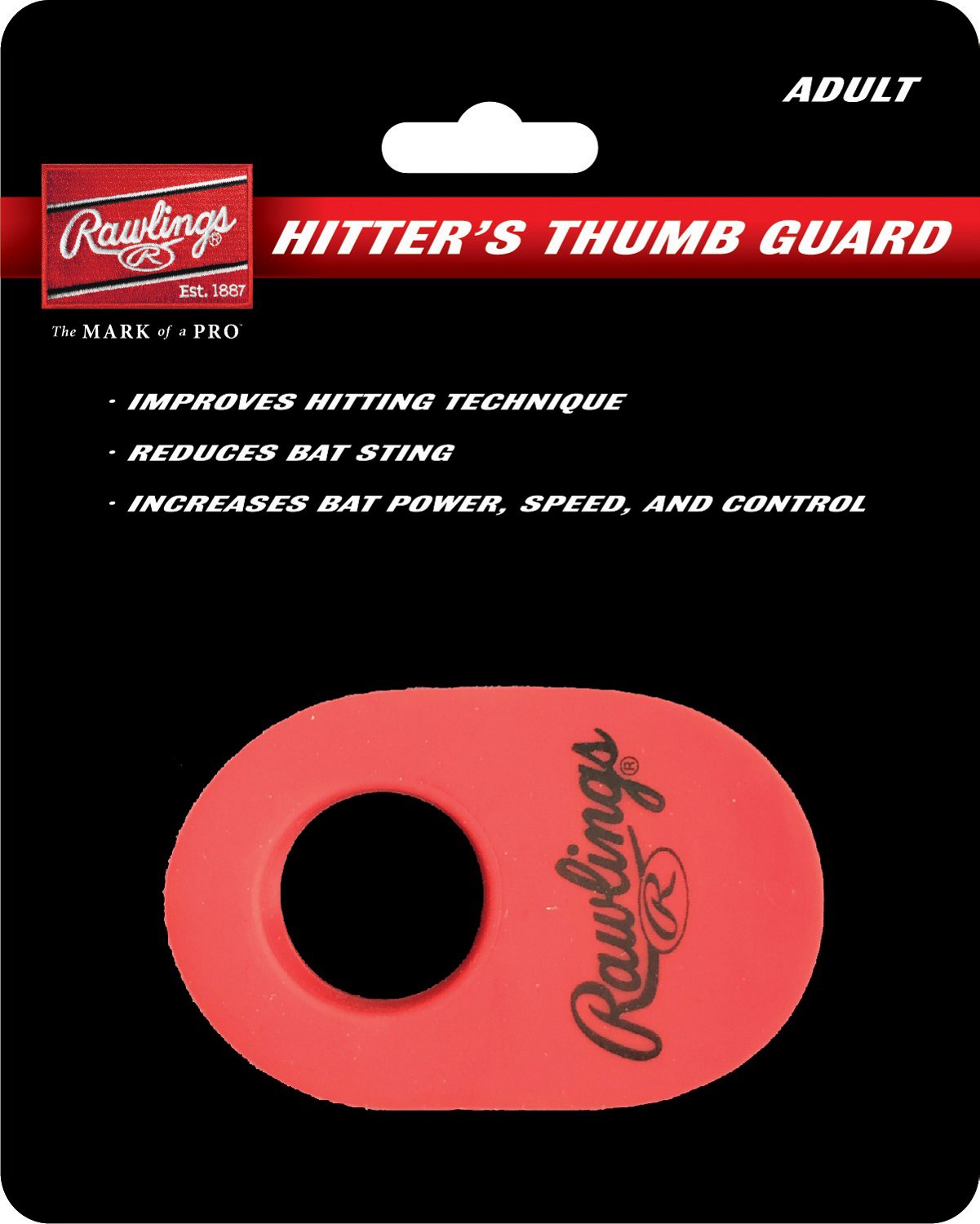 Rawlings Adults' Hitter's Thumb Guard - view number 3
