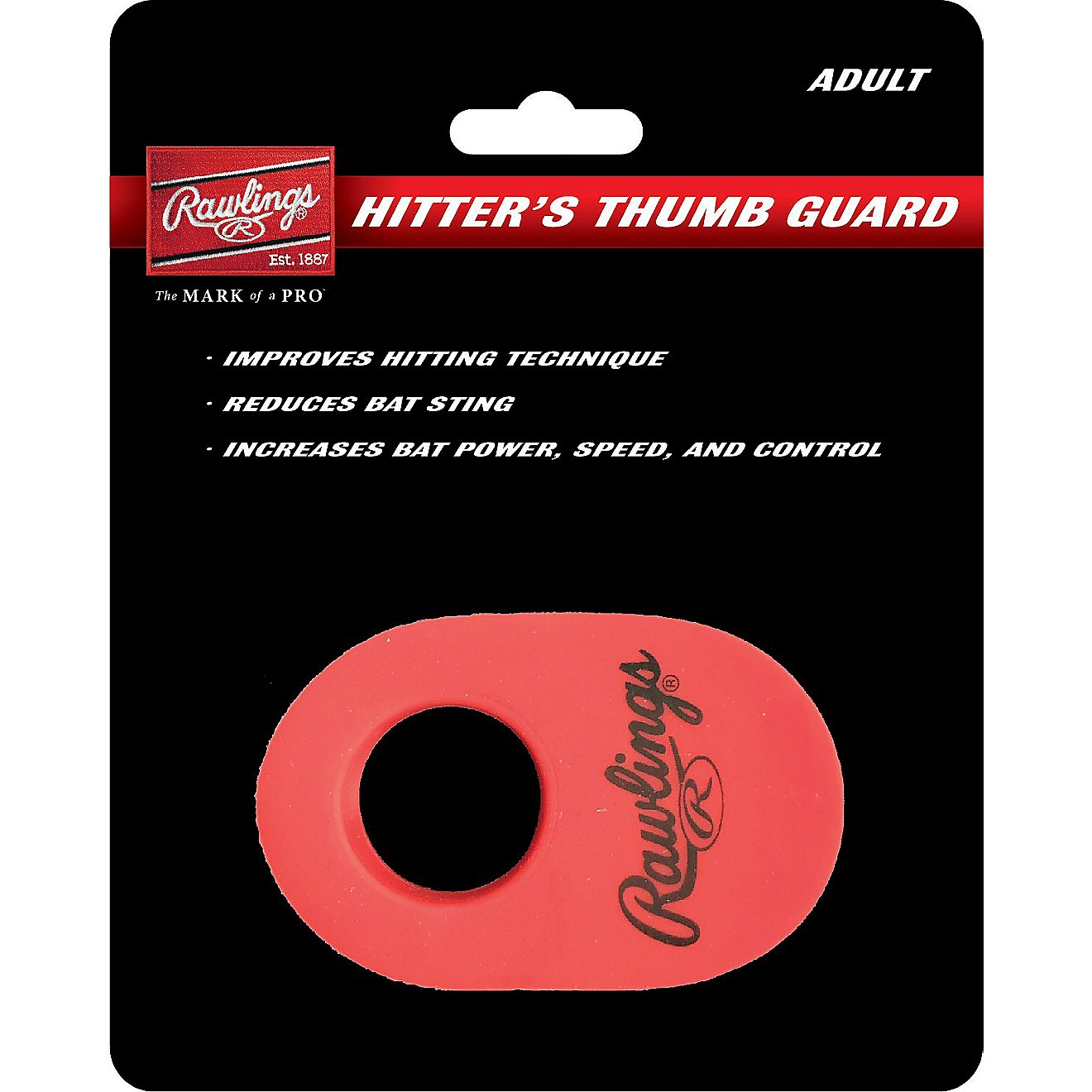 Rawlings Adults' Hitter's Thumb Guard                                                                                            - view number 3