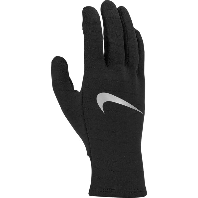 Nike Men's Sphere 4.0 Running Gloves Black/Silver, Large - Men's Gloves at Academy Sports