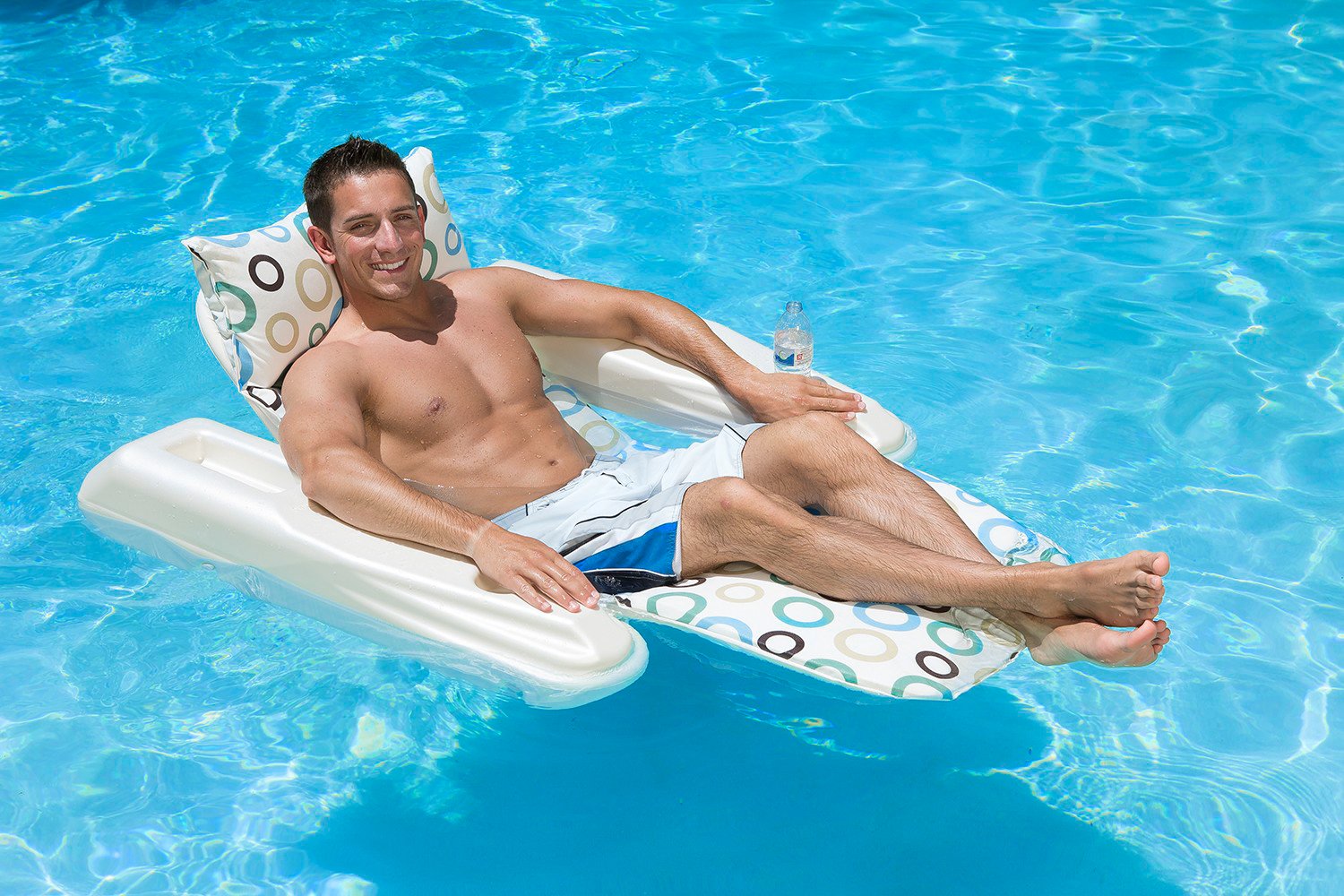 Rio Mod Dots Adjustable Pool Float Chaise Lounge                                                                                 - view number 2