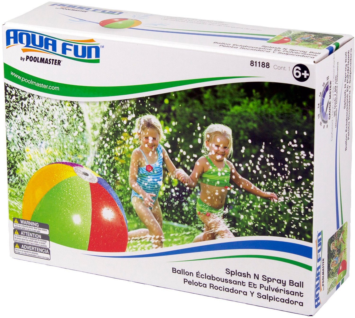 Poolmaster Splash and Spray Sprinkler Ball                                                                                       - view number 3