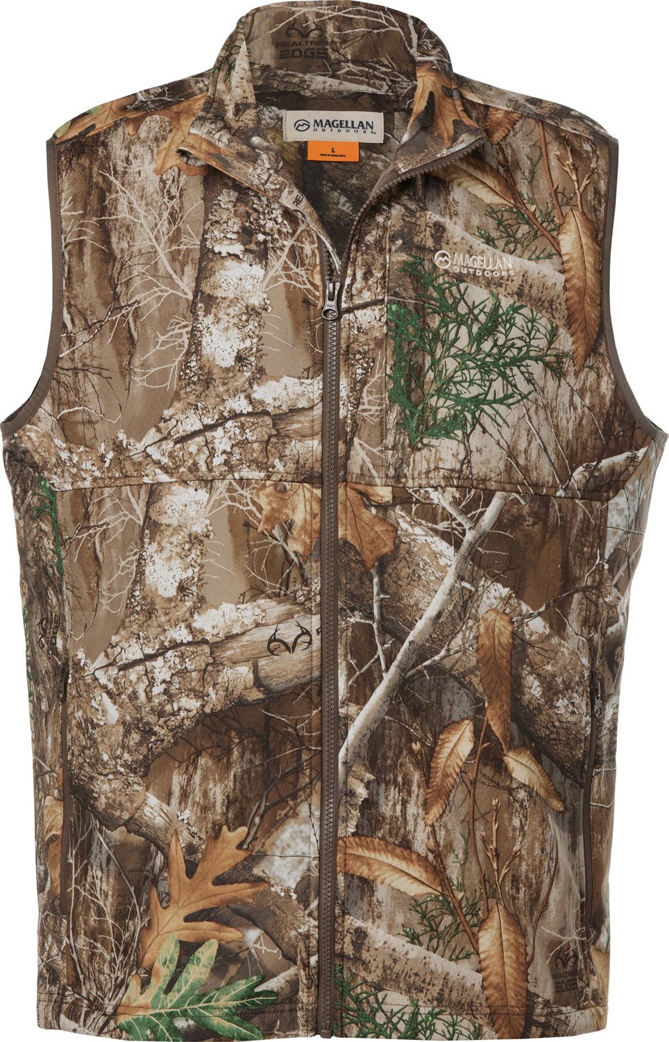 Magellan Outdoors Hunt Gear Men's Boone Camo Vest | Academy