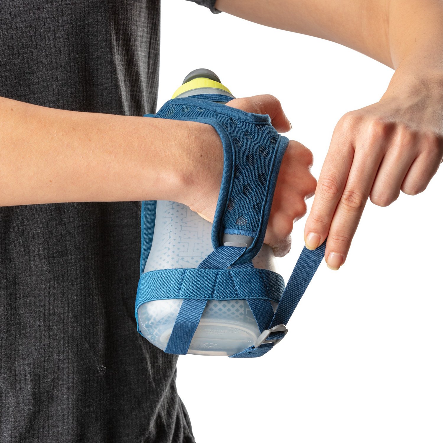 Nathan Insulated Quick Squeeze 18 oz Water Bottle