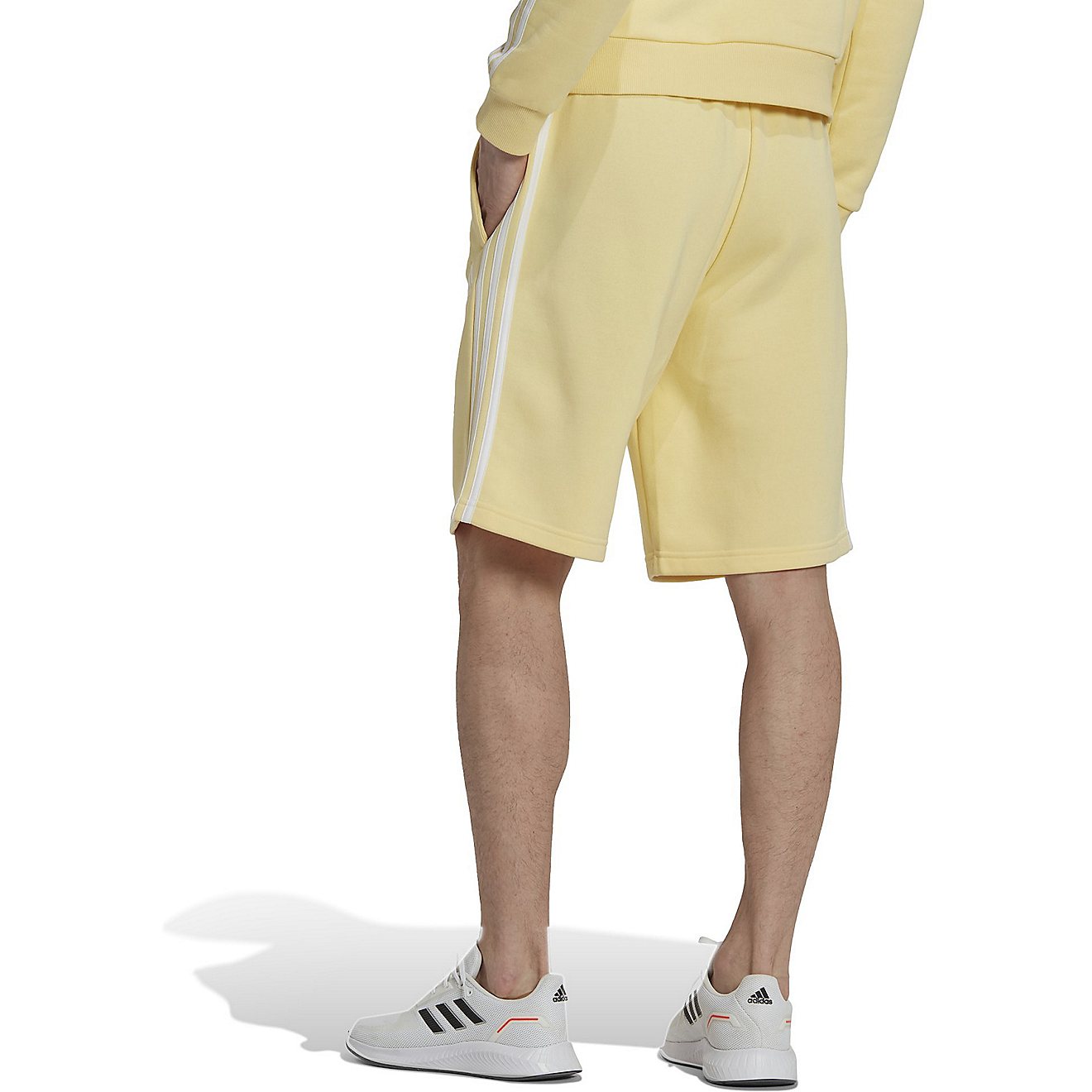 adidas Men's 3S Fleece Shorts 7 in                                                                                               - view number 2