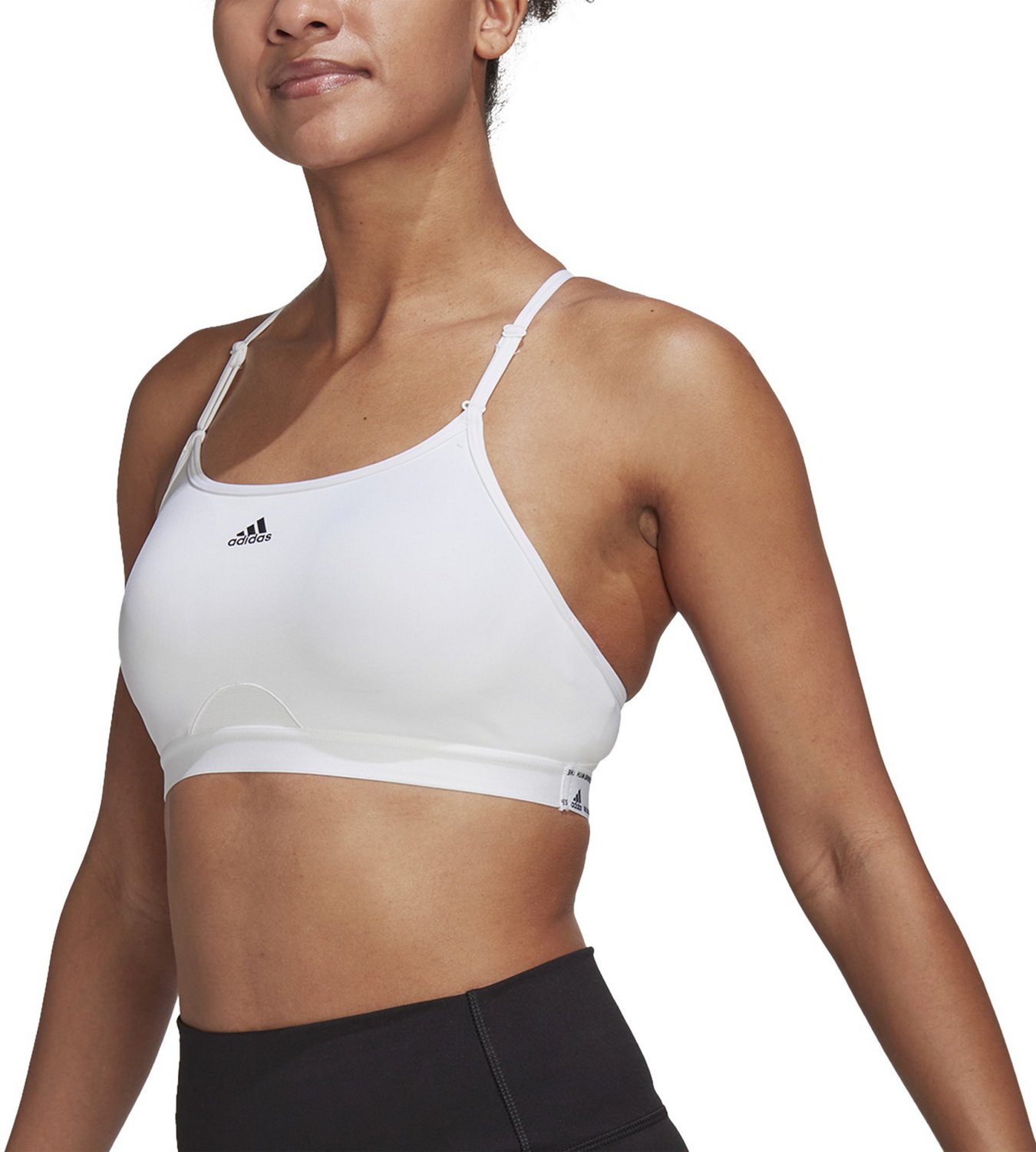adidas Women's Aeroreact Light Support Sports Bra Academy