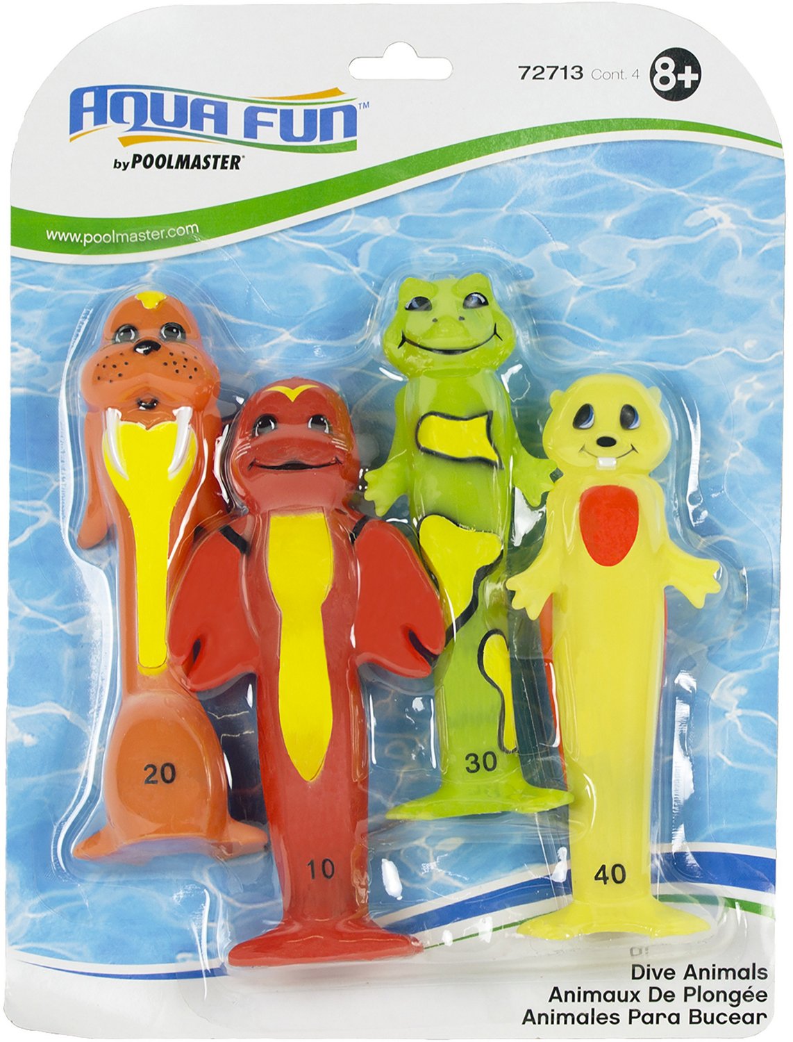 Poolmaster Soft Funny Dive Animals 4-Pack - view number 7