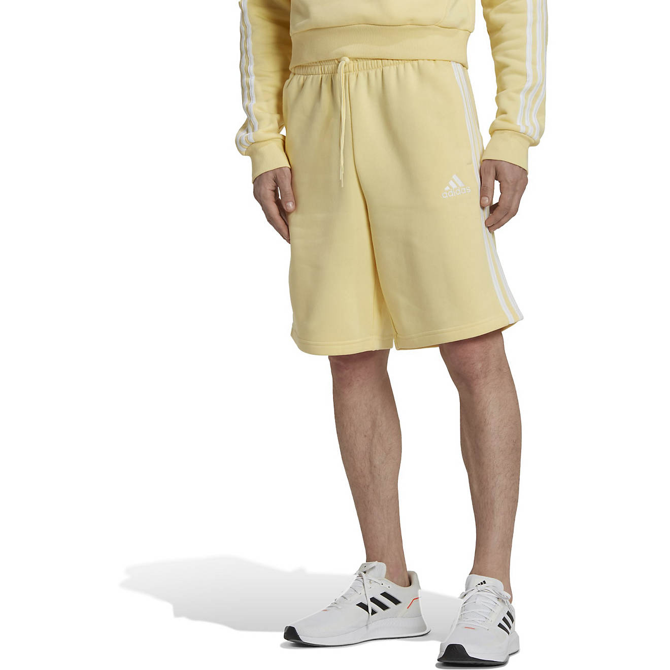 adidas Men's 3S Fleece Shorts 7 in                                                                                               - view number 1