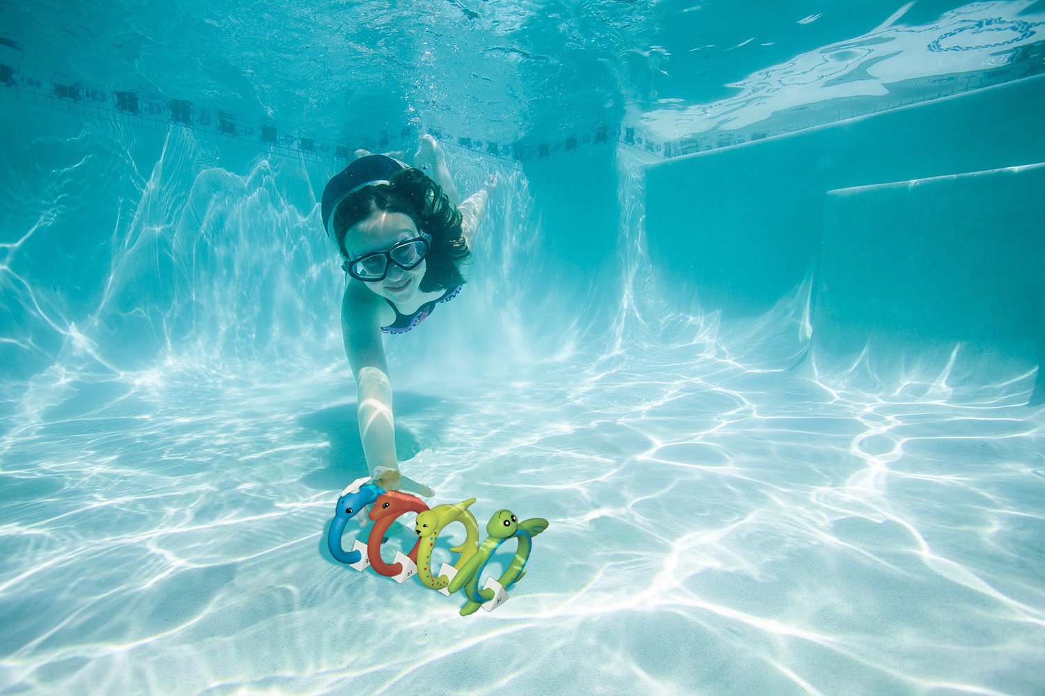Poolmaster Soft Dive Animal Rings 4-Pack - view number 7
