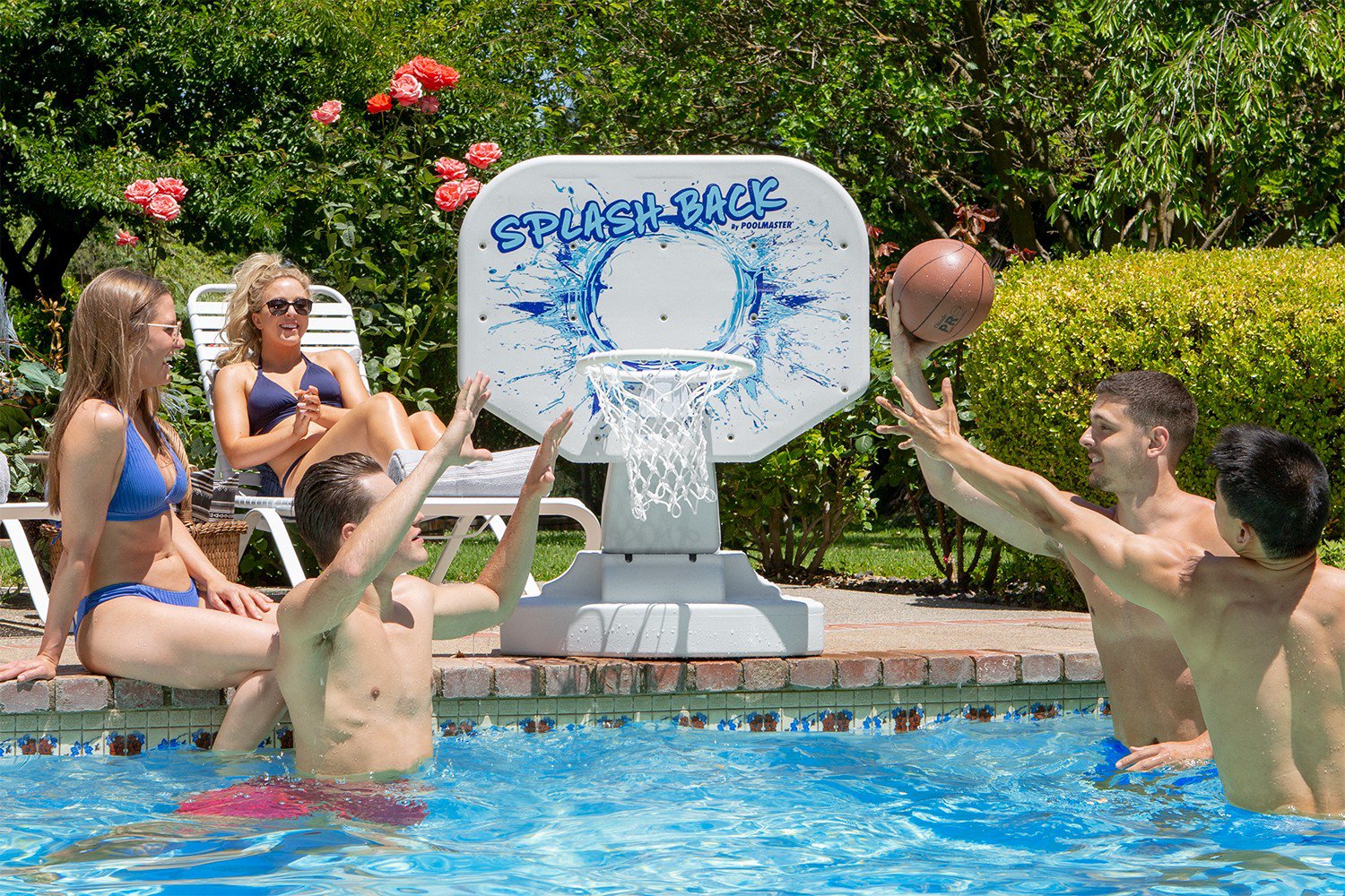 Poolmaster Splashback Poolside Basketball Game                                                                                   - view number 2