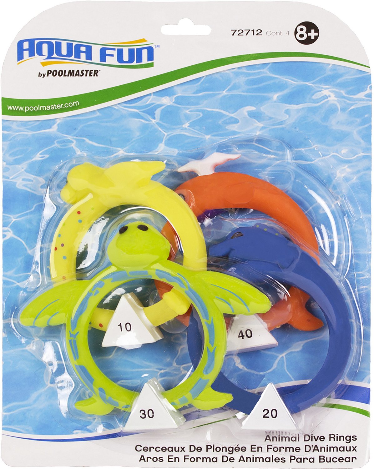Poolmaster Soft Dive Animal Rings 4-Pack - view number 6