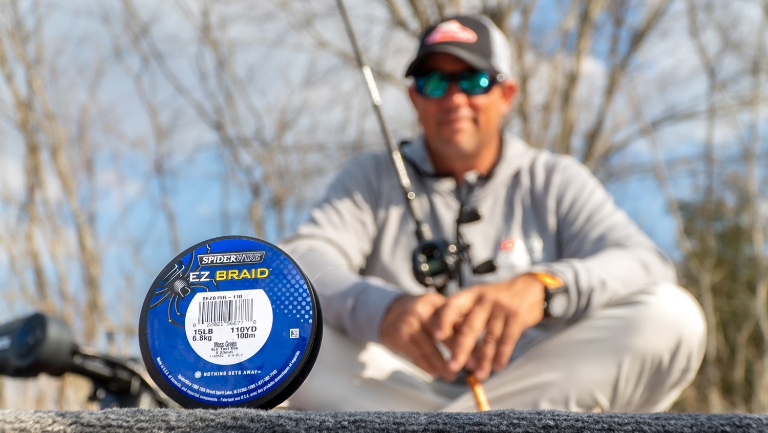 Spiderwire EZ BRAID 110-Yard Fishing Line