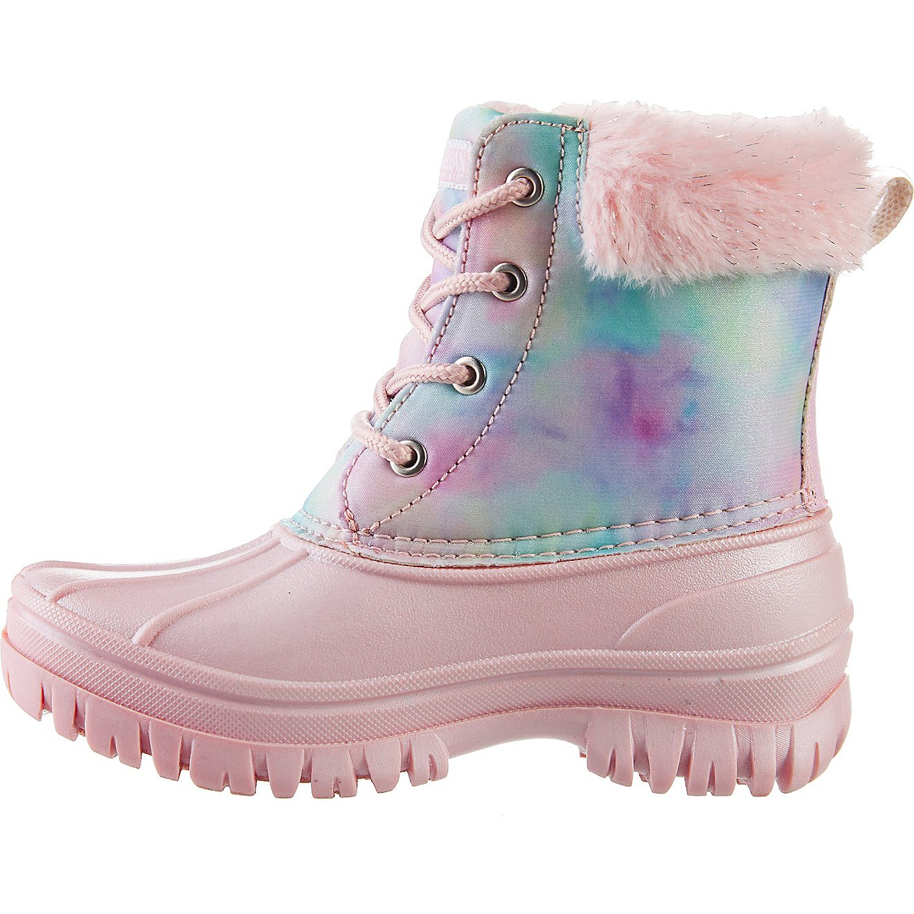 Magellan Outdoors Youth Orchid Multi Silver Faux Fur Boots                                                                       - view number 2