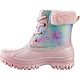 Magellan Outdoors Youth Orchid Multi Silver Faux Fur Boots                                                                       - view number 2 image