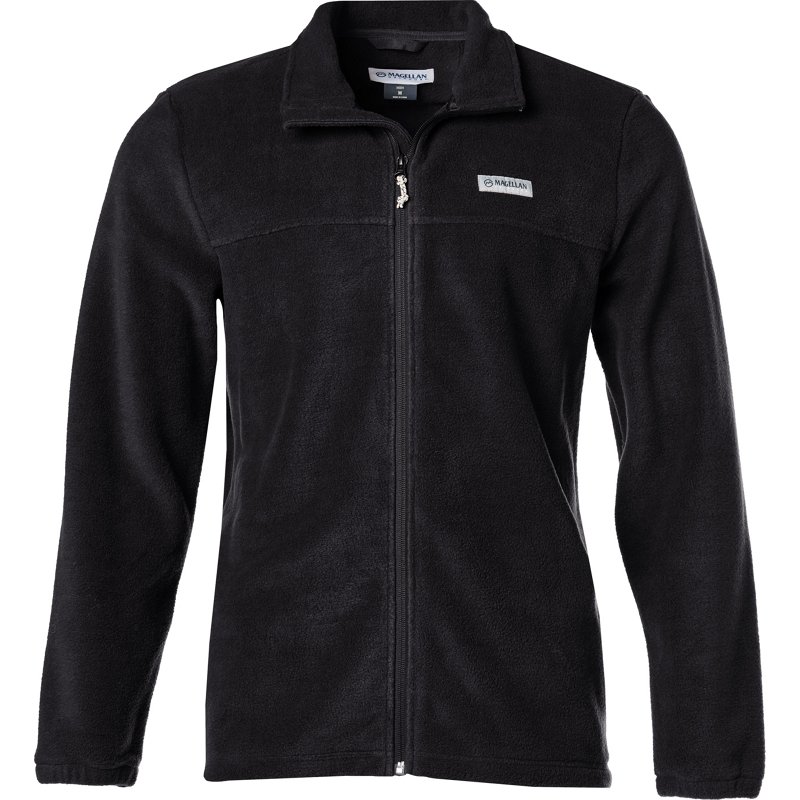 Magellan Outdoors Men's Arctic Fleece Full Zip Jacket Black, Large - Men's Fleece at Academy Sports product image