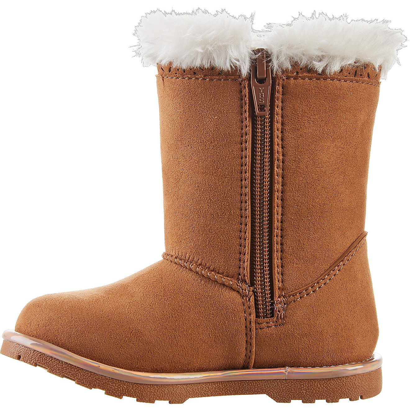 Magellan Outdoors Toddlers' Glitter Faux Fur Boots III                                                                           - view number 2