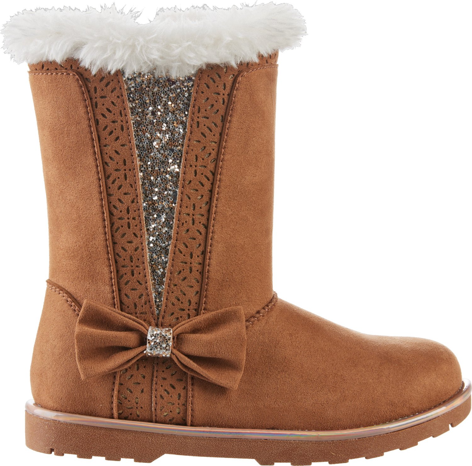 Magellan Outdoors Girls' Glitter Western Boots