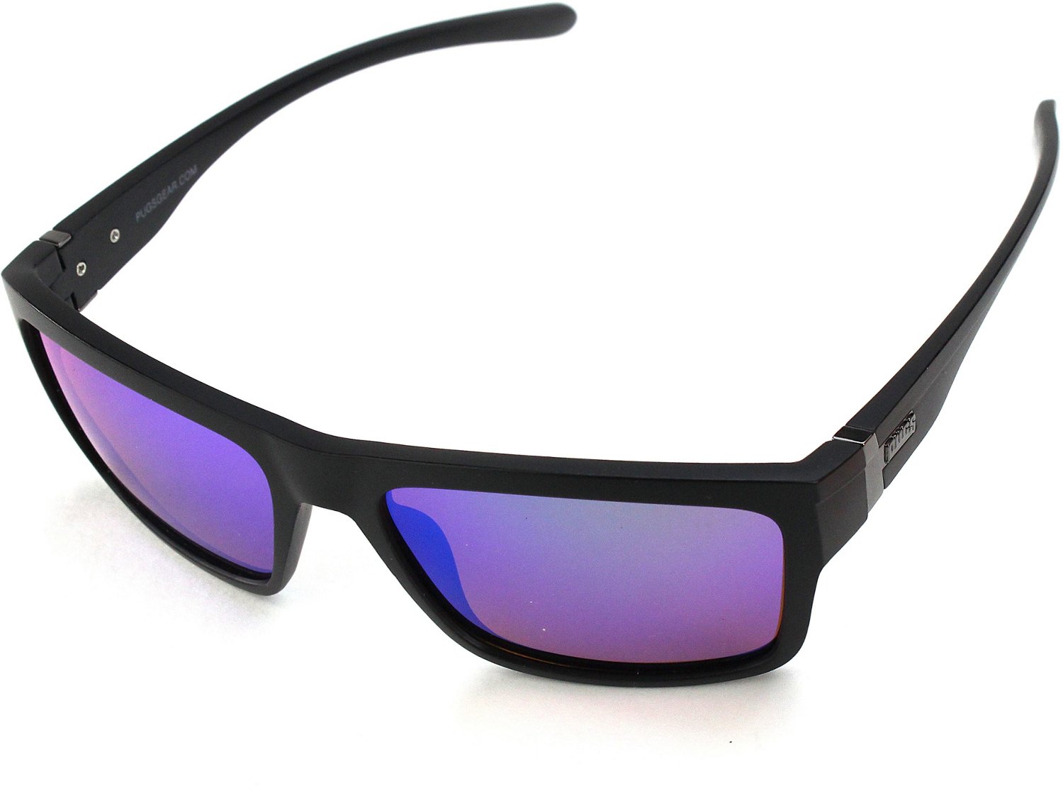 PUGS Sunglasses Black Metal Frame & Brown Bows UV400 - NWT style 1604
