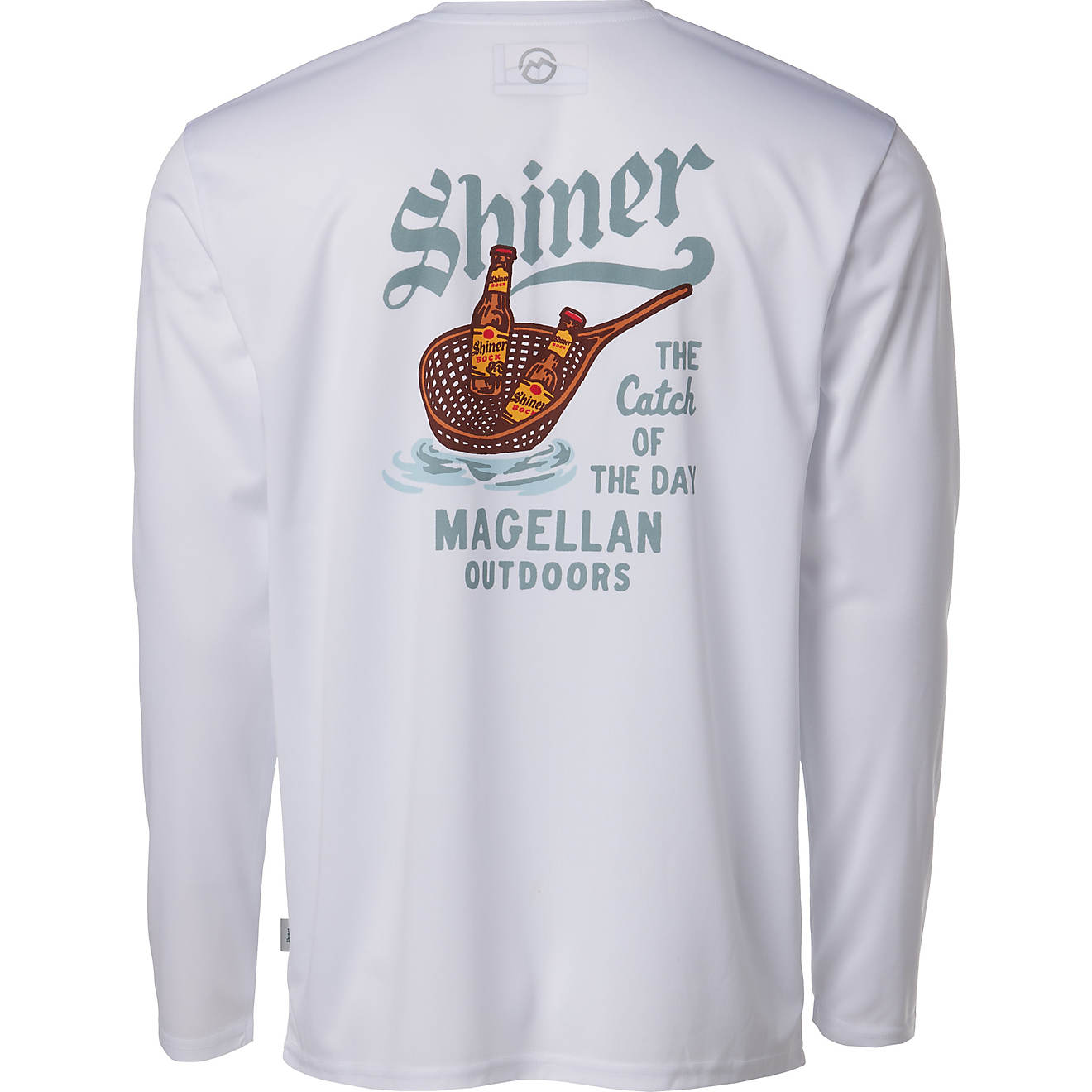 Magellan Outdoors Shiner Men's Catch of the Day Graphic Long Sleeve T-shirt                                                      - view number 1