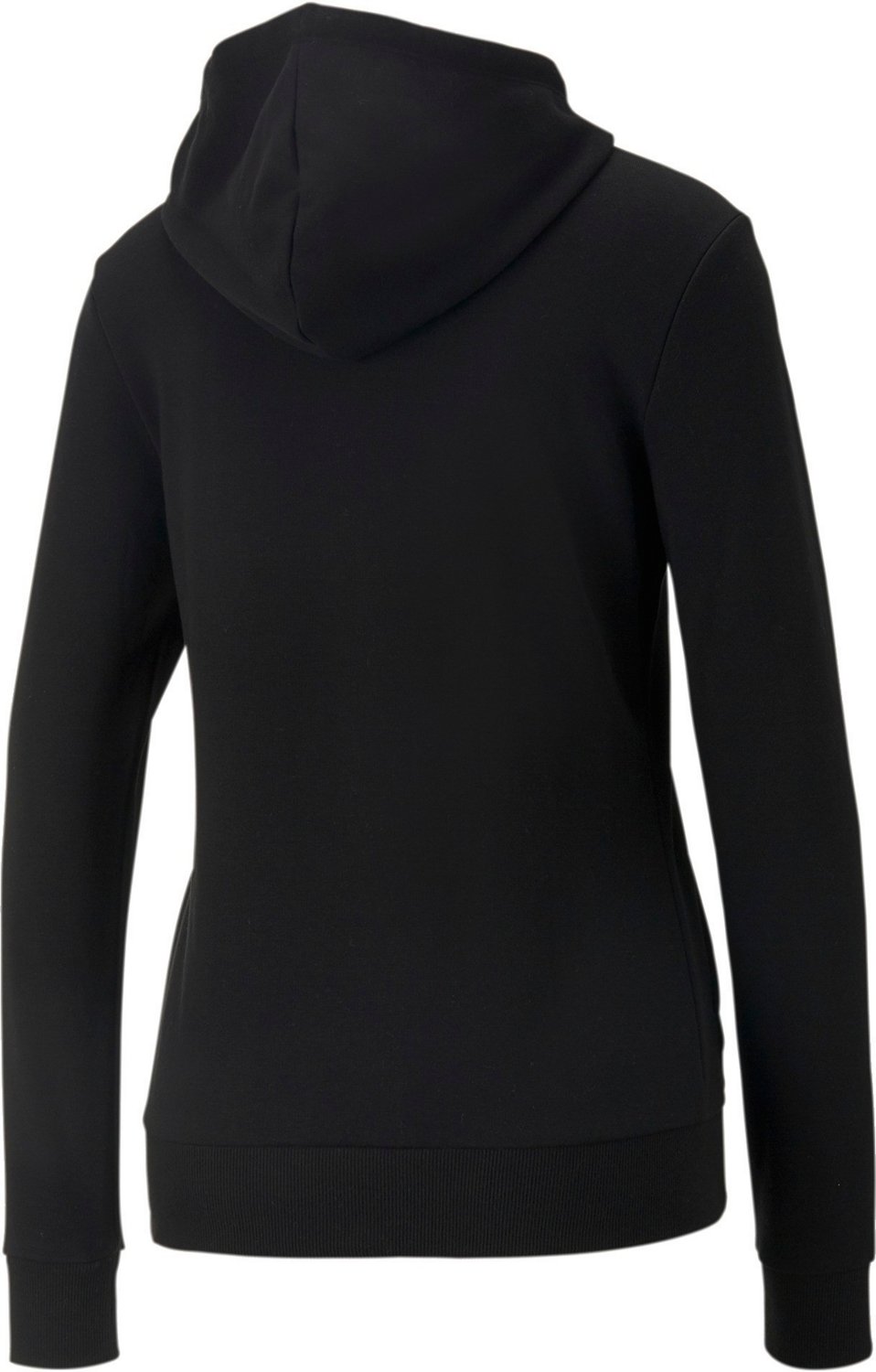 Puma Women's Essentials+ Embroidery Long Sleeve FL Hoodie Academy