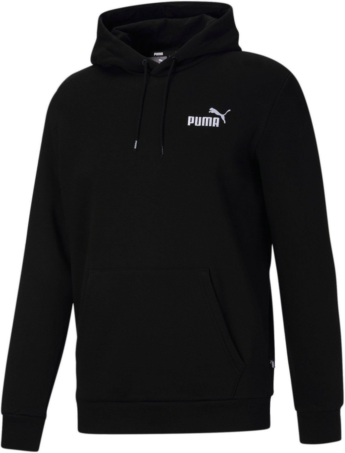 PUMA Men's Essential+ Embroidery Logo Fleece Hoodie Academy
