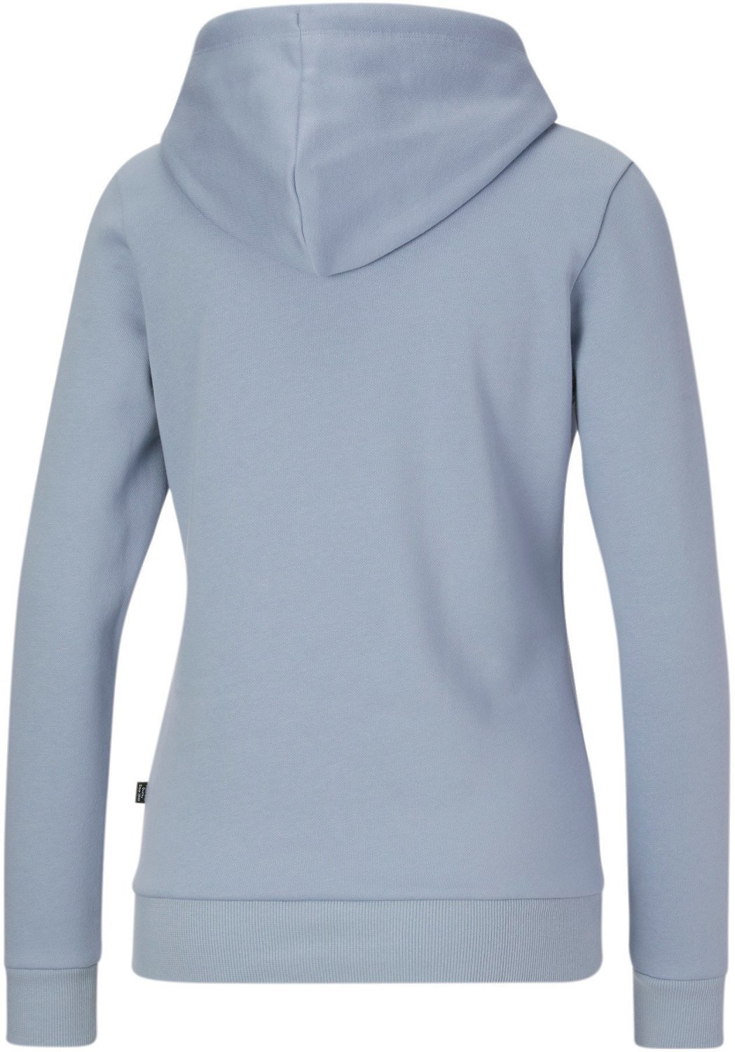 Puma Women's Essentials+ Embroidery Long Sleeve FL Hoodie Academy