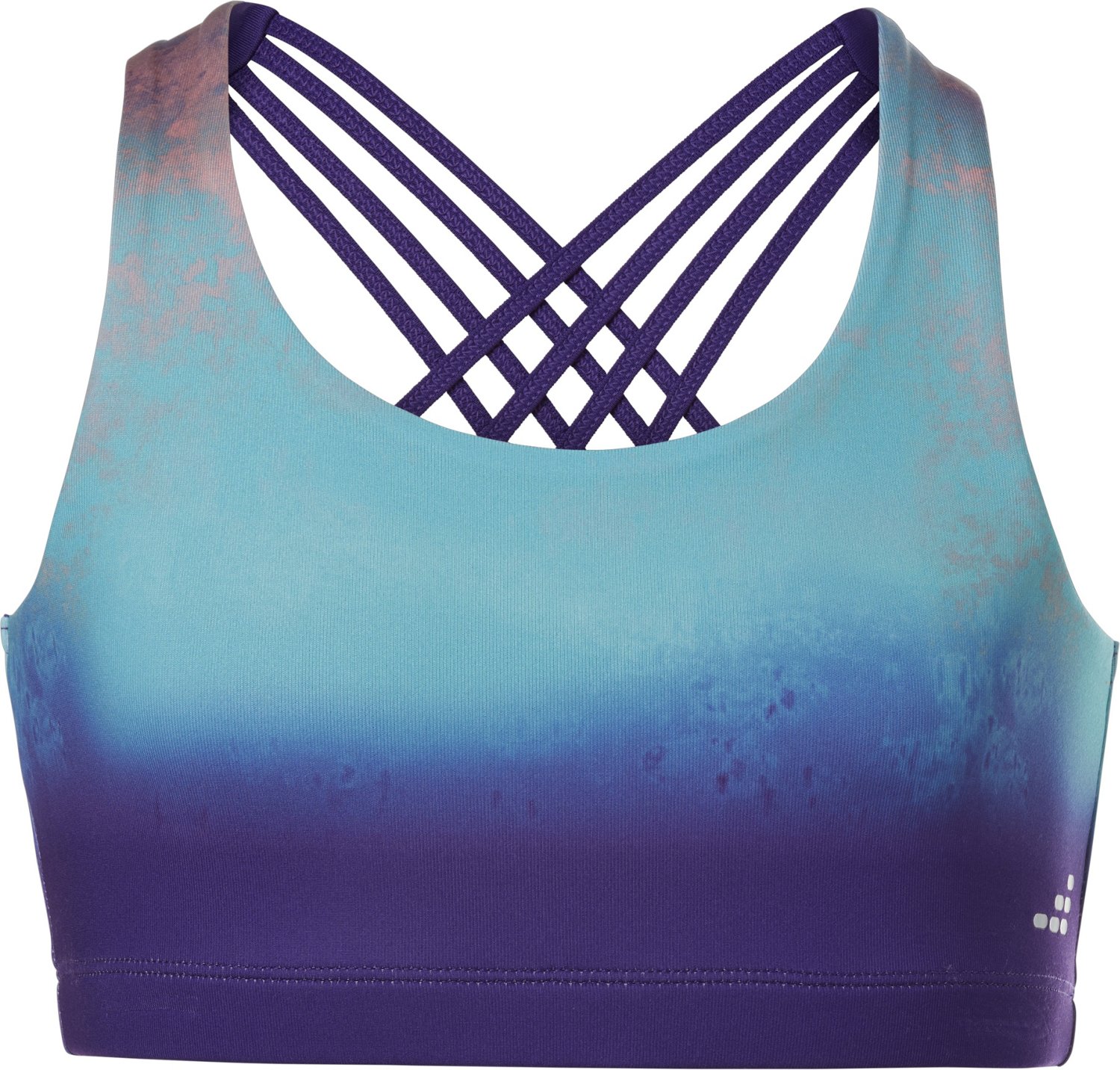 BCG Girls’ Strappy Print Sports Bra