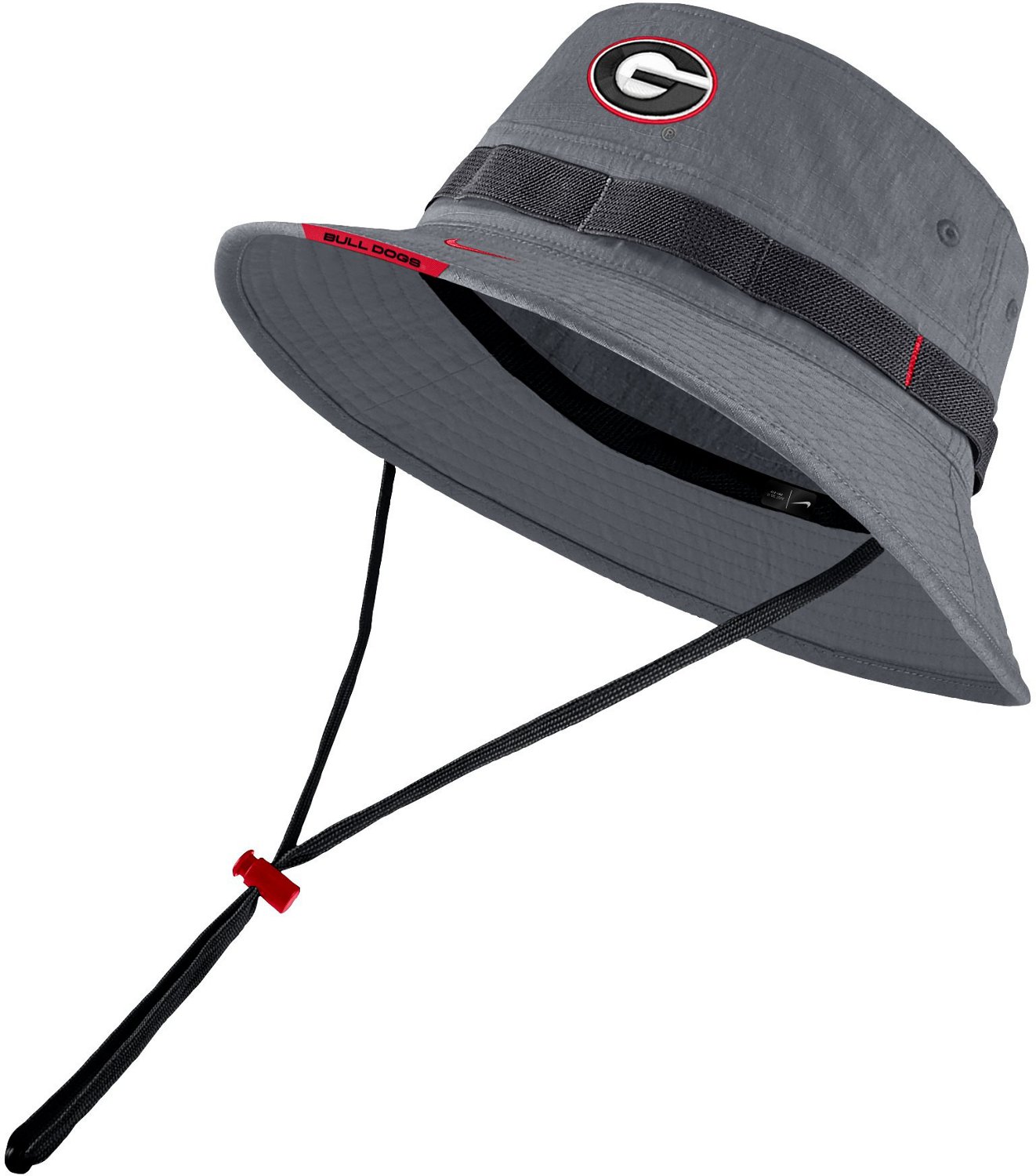 Nike Men's University of Georgia Sideline Drawstring Boonie Bucket Hat