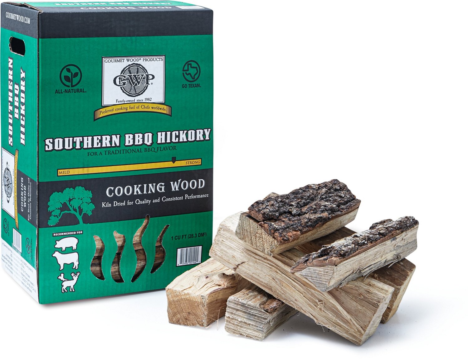 Gourmet Wood Southern Hickory Cooking Wood                                                                                       - view number 1 selected